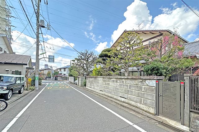前面道路②
