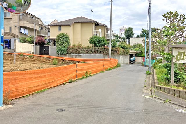 前面道路②