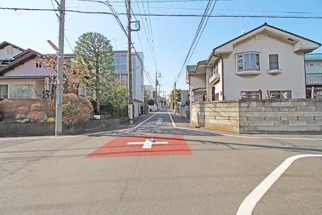 前面道路②