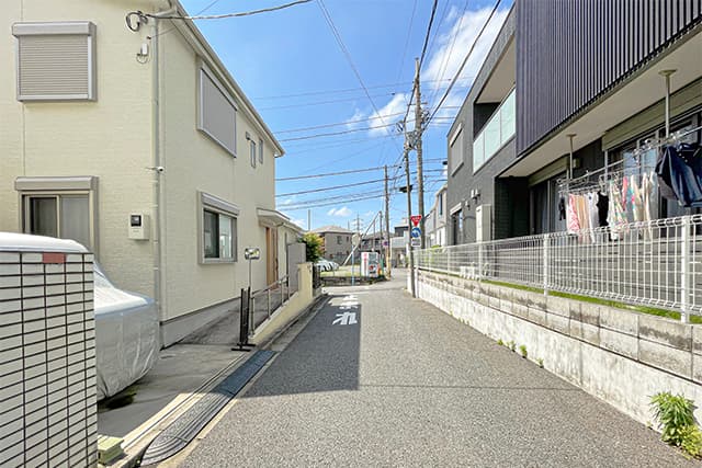 前面道路①