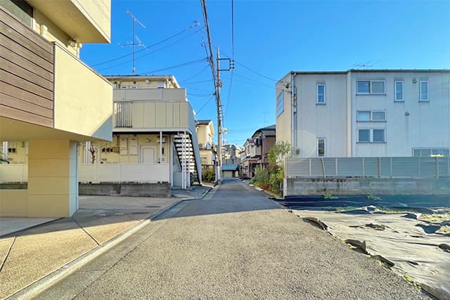前面道路①