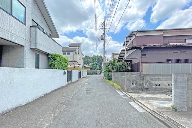 前面道路①