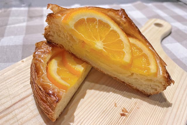 オレンジのデニッシュ