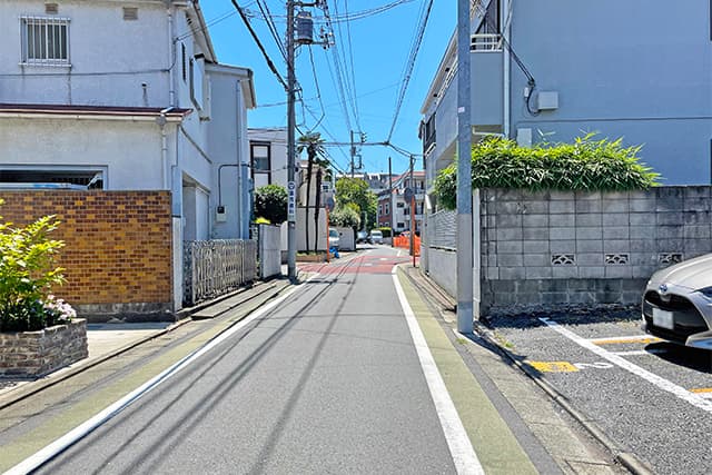前面道路②