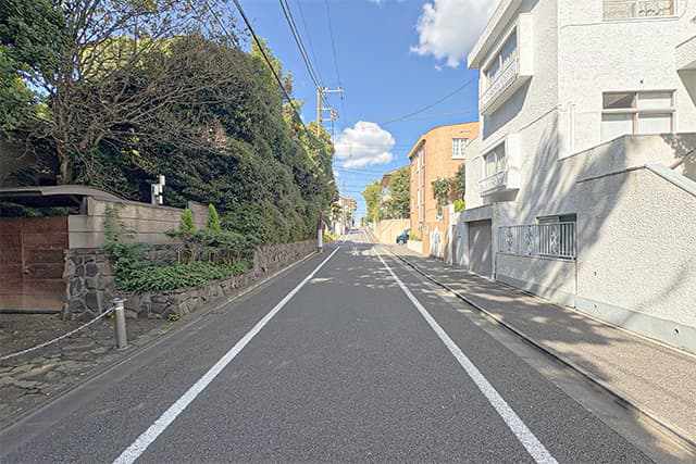 前面道路②