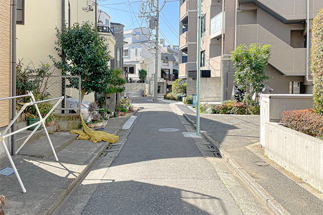 前面道路②