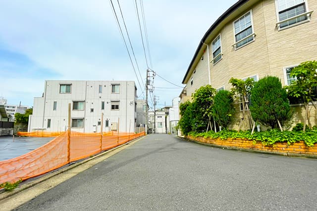 前面道路②