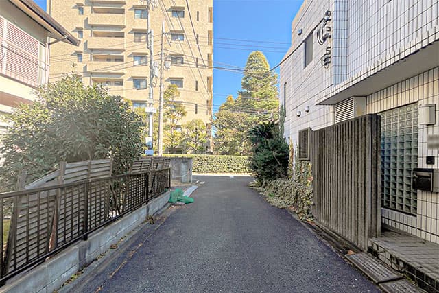 前面道路②
