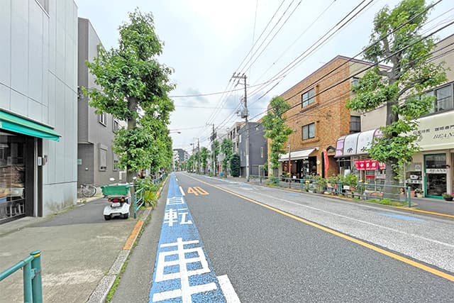 周辺道路②（淡島通り）