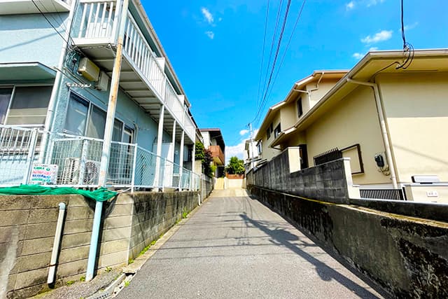 前面道路②