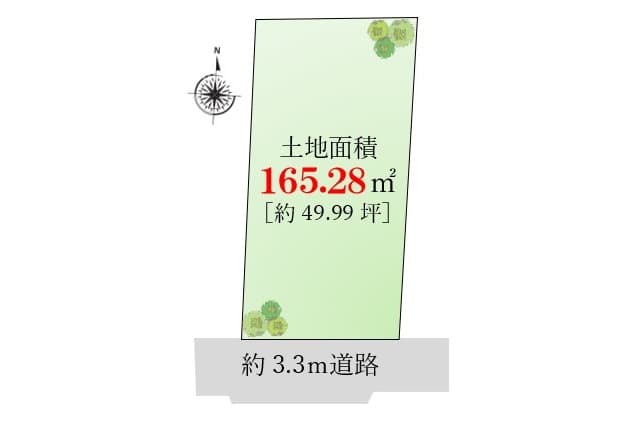 坪318万円！目黒／南道路の整形地 5枚目