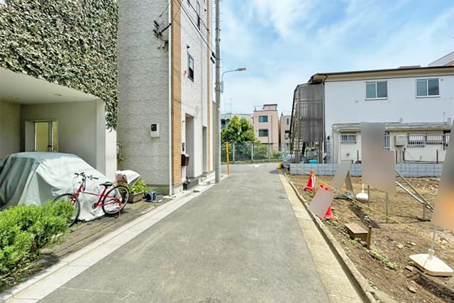 前面道路①