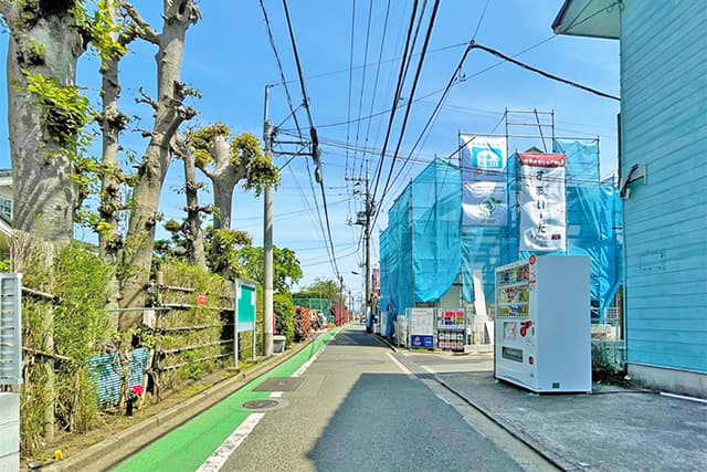 前面道路②
