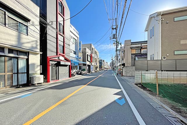 前面道路①