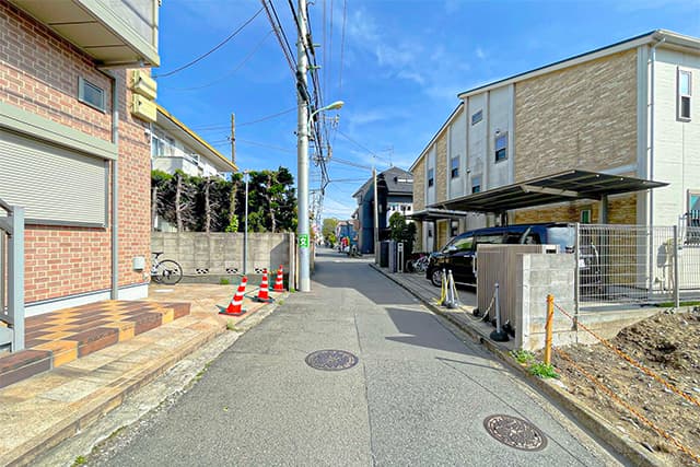 前面道路①