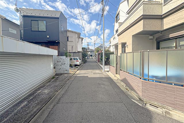 前面道路④