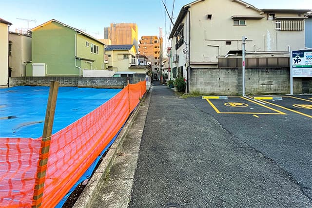 前面道路②