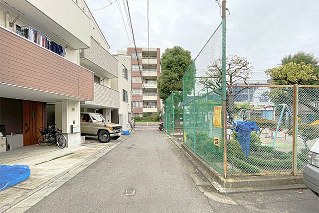 前面道路②
