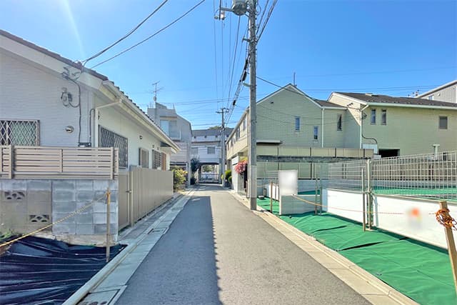 前面道路②