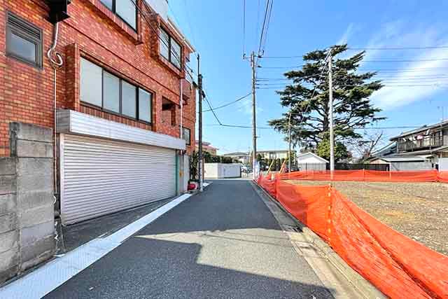 前面道路②
