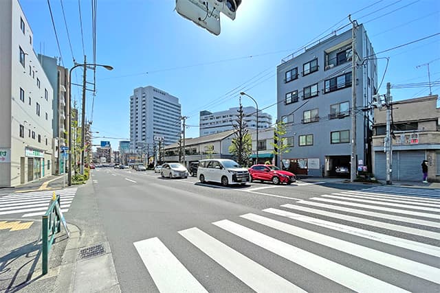 周辺環境（中原街道）①