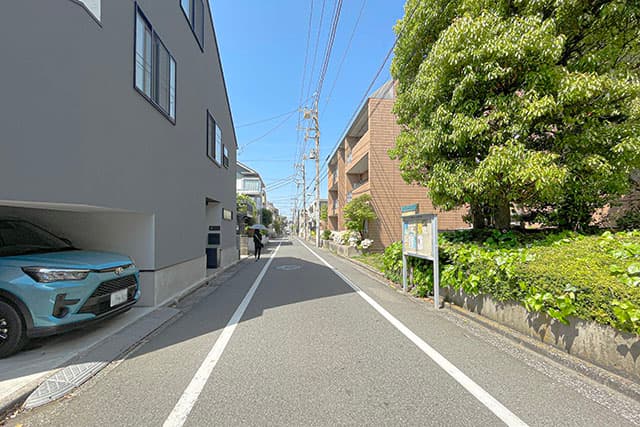 前面道路①