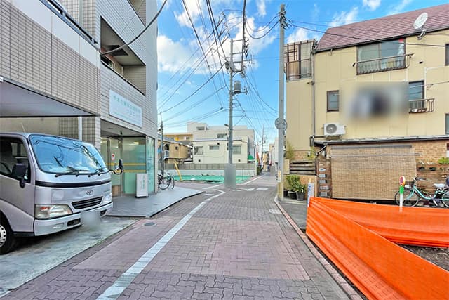 前面道路①