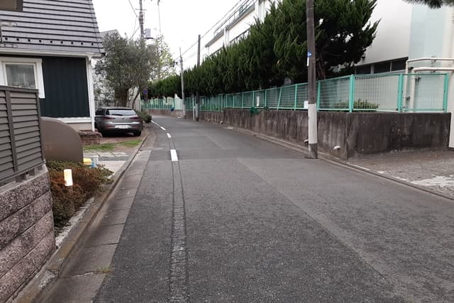 前面道路①