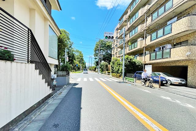 前面道路②