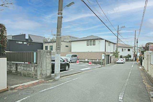 前面道路②