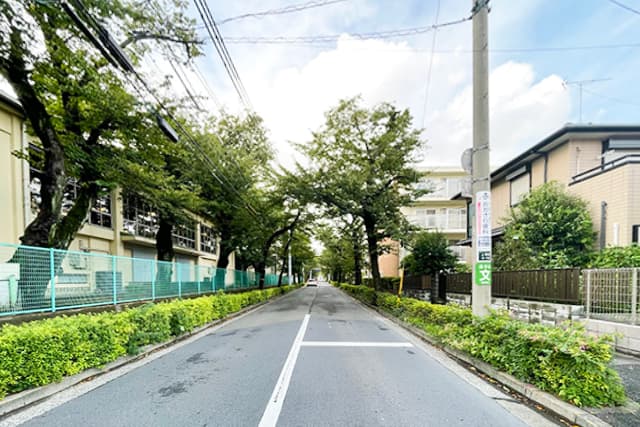 周辺道路①（用賀中町通り）