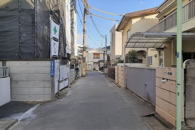 前面道路②