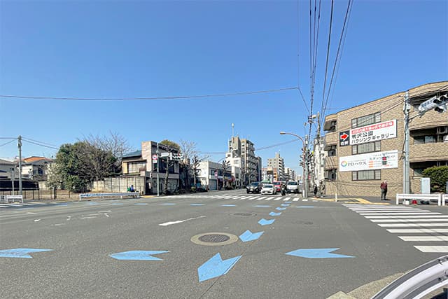 周辺道路①（環八通り）