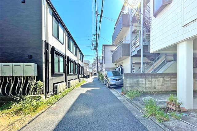 前面道路②