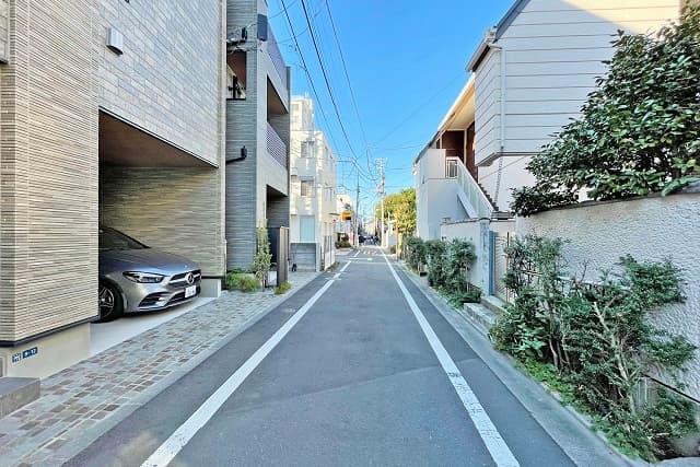 前面道路