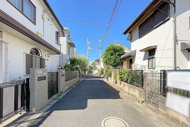 前面道路②