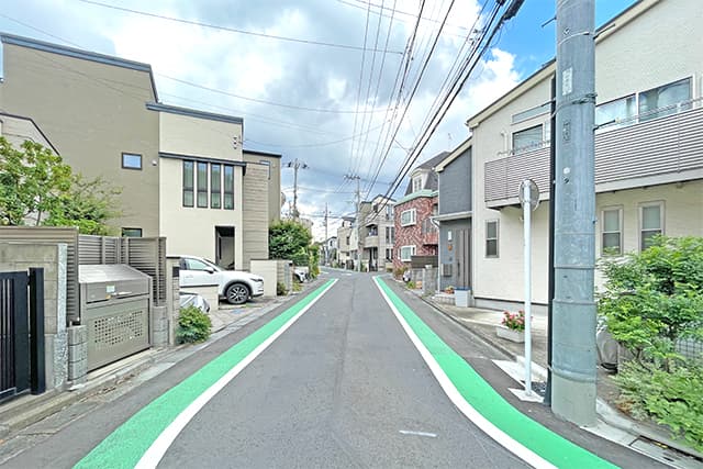 前面道路①