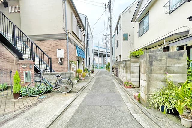 前面道路②