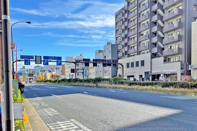 周辺道路②（白山通り）