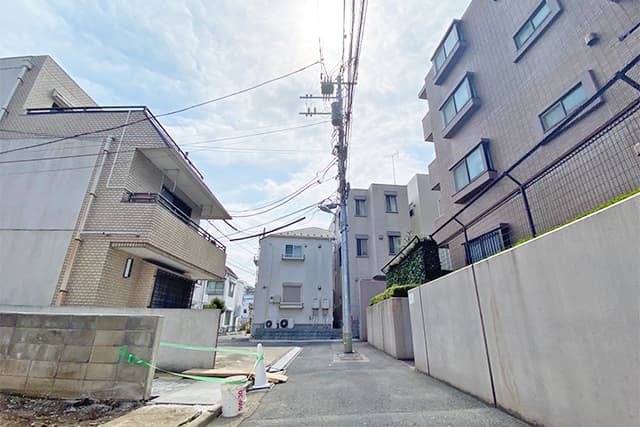 前面道路②