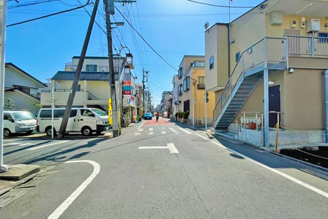 前面道路①