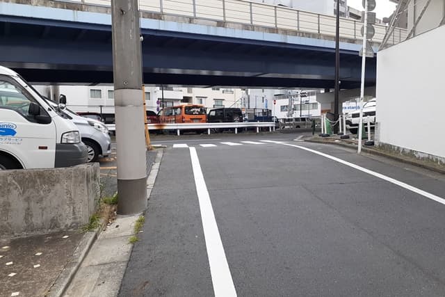 前面道路②