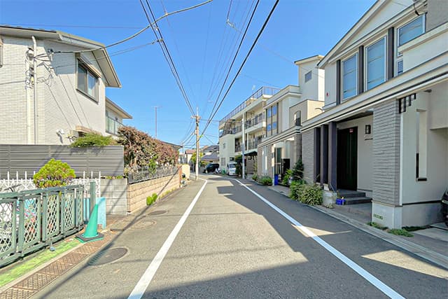 前面道路①
