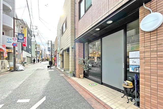 お店の外観