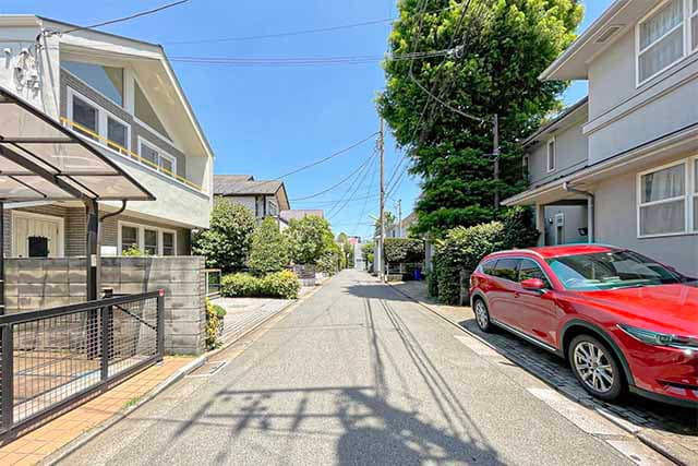前面道路①