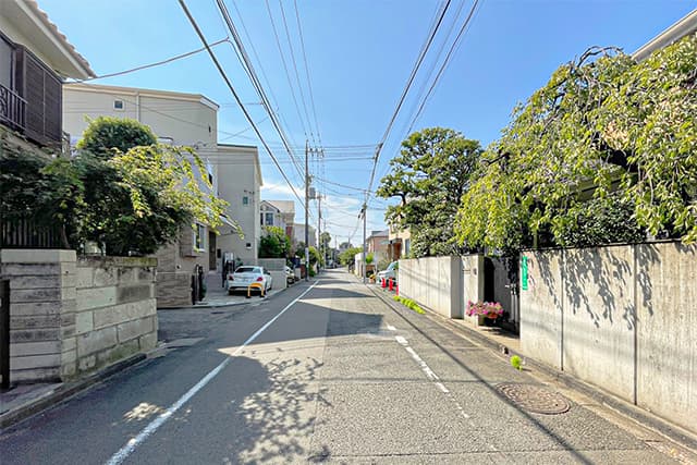 前面道路②