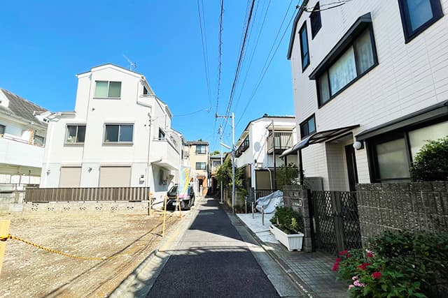 前面道路①