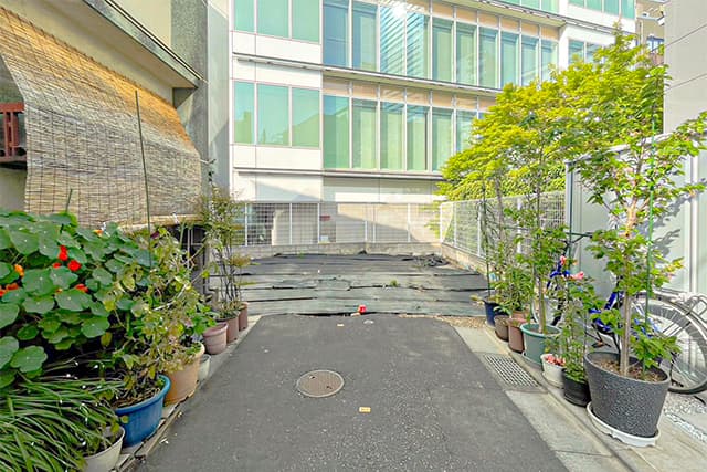 前面道路②