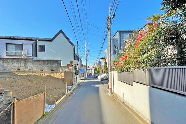前面道路①