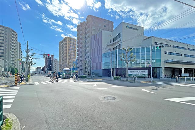 周辺道路①（産業道路）